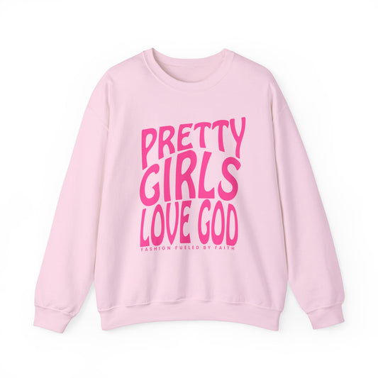 PGLG Pretty In Pink Crew Neck